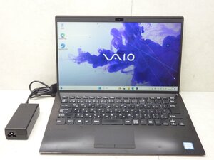 ☆1円☆第8世代☆VAIO☆VJPK11C12N☆Core i5 1.60GHz/8GB/SSD256GB/高解像度1920x1080/無線/Bluetooth/WAN/カメラ/Office/Win11 DtoD領域☆