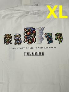 【XL】(白)FF4 ユニクロ ファイナルファンタジー コラボ