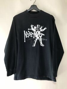 STUSSY×NEIGHBORHOOD King joe Tee ロンT 裏コラボ00s OLD ネイバーフッド ステューシー キングジョー Tシャツ ロングスリーブ USA製