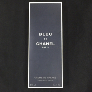 シャネル ブルードゥ―シャネル シェービングクリーム 100ml メンズ 箱付き CHANEL