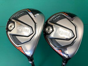 【EF6155】HONMA/ホンマ/TOURWORLD　TW747/3W15°、5W18°　2本セット/Tour AD EV-6s