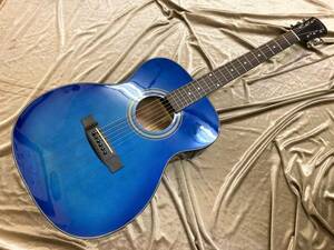 Aria Dreadnought AF-201 BLS (Blue Shade) アコースティックギター TOP単板！1本限りの大特価！35％OFF！