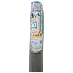 ダイオ化成 防虫網 網戸用張替ネット 30メッシュ 91×6m グレイ