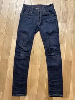 nudie Jeans THIN FINN メンズ　スキニーデニム　濃紺