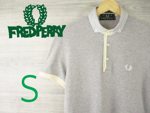 FREDPERRY●フレッドペリー＜ワンポイントロゴ刺繍・ポロシャツ＞●H3138y