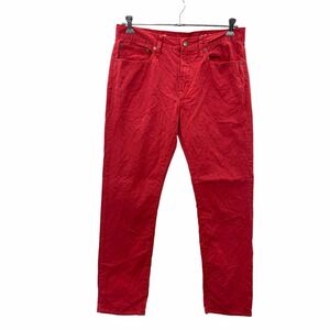 GAP チノパンツ W34 ギャップ レッド スリム 古着卸 アメリカ仕入 2309-165