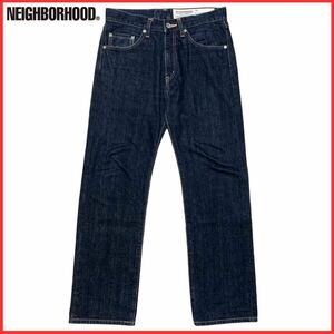 NEIGHBORHOOD ネイバーフッド RIGID STANDARD NARROW 14oz-PT 赤耳 セルビッチ 濃紺 ナロー サベージ ストレート デニム パンツ ジーンズ S