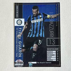 ♪♪WCCF 15-16 SOC フレディ・グアリン Fredy Guarin Internazionale ♪三点落札で普通郵便送料無料♪