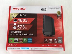 ☆未使用品☆【未開封】無線LANルーター WSR-5400AX6P BUFFALO