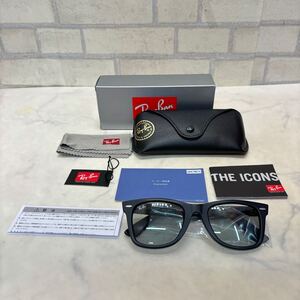 美品 レイバン Ray-Ban サングラス (ORB2140F 6537 6843) Original Wayfarer Classic ケース、箱など付き