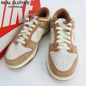 NIKE/ナイキ DUNK LOW RETRO PRM/ダンクロー プレミアム ミディアムカレー DD1390-100/24.5 /080