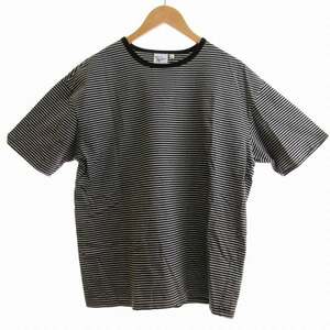 UNITED ARROWS Robert P Miller BEAUTY＆YOUTH 別注 NEW BORDER TEE カットソー 半袖 S 黒 ブラック RM195-101BY /RE メンズ