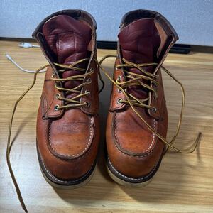 中古 RED WING レッドウイング 8131 クラシックモック ワークブーツ US8 D USA製