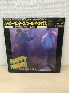 ハッピー・マンデーズ　コール・ザ・コップス　アメリカンツアー1990　【未開封品(ケースの一部に凹み有。)／LD】