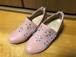 【 ACQUA CALDA 】 アクアカルダ　ブーティ　パンプス　１９センチ　ピンク