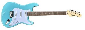 1円～【中古/美品】フェンダー ストラトキャスター スクワイアー Squier by Fender Buillet Stratocaster エレキギター ソフトケース付