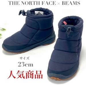 【人気商品】THE NORTH FACE×BEAMS ノースフェイス ビームス ヌプシ ブーティー ブーツ コラボ NUPTSE BOOTIE ショート 防水