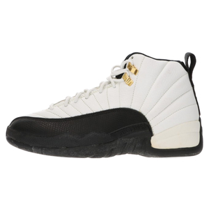 ナイキ 観賞用 96年製 AIR JORDAN 12 TAXI 130690-101 エア ジョーダン 12 タクシー ハイカットスニーカー ホワイト/ブラック US6.5/24.5cm