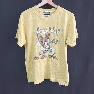 ◇ GOODROCKSPEED グッドロックスピード アメカジ ヴィンテージ 半袖 Tシャツ サイズS イエロー レディース E