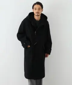 blurhms / ブラームス Wool Melton Duffle Coat