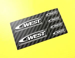 非売品　C-WEST ステッカー