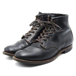 REDWING レッドウィング US8D 26cm ベックマンフラットボックス 9060 2022年製 ラウンドトゥ 茶芯 黒 クロンダイク 10007489