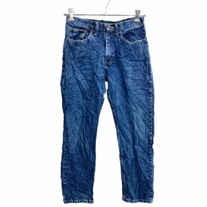 Wrangler デニムパンツ W30 ラングラー レギュラーフィット ブルー コットン メキシコ製 古着卸 アメリカ仕入 2310-628