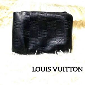 ♯302 LOUIS VUITTON ルイヴィトン ダミエグラフィット 二つ折り