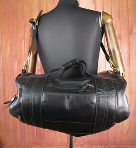 MYO14369 Langlitz Leathers ラングリッツレザー トラベルバッグ ブラック