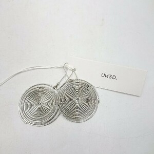 ◇ ◎ UN3D. アンスリード 定価11,000円 CIRCLE MULTI PIERCE ピアス シルバー レディース E 1405140021868