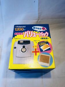 動作未確認　ポラロイド POLAROID 1200FF 元箱、取説等付属