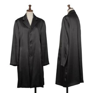 トリココムデギャルソンtricot COMME des GARCONS シャイニーロング3Bジャケット 黒M