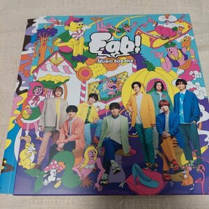 Hey! Say! JUMP　Fab! -Music speaks-　初回限定盤1　CD＋DVD