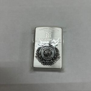 11. ★未使用★ Zippo ジッポー オイルライター 阪神タイガース 2003年 優勝記念 0010/2003 喫煙具