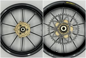 EXACT RACING10 特注マグ鍛 R5.00 使用10分 SV650 SV650X 