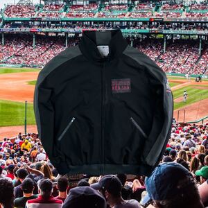 00s Y2K MLB レッドソックス ヴィンテージスタジアムジャケット 野球 BOSTON RED SOX スタジャン メジャーリーグ ソフトシェル ブルゾン