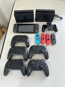 任天堂 Nintendo ニンテンドースイッチ Switch HAC-001/コントローラー HAC-013 /HAC-016/HAC-015/HAC-007 ジャンク　4/17