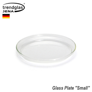 皿 Trendglas-Jena Glass Plate S トレンドグラスイエナ グラスプレート S 直径13cm ガラス製 耐