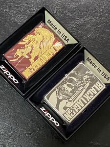 zippo ブラックラグーン バラライカ レヴィ 2点 アニメ 特殊加工 希少モデル 2024年製 BLACK LAGOON ケース 保証書付き