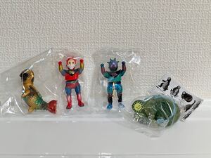 美品 VAG ガチャガチャ izumonster zollmen ゴーヤ怪獣 セット フィギュア ソフトビニール ソフビ おもちゃ 玩具 メディコムトイ