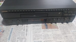 東芝　CD,LDデッキ　XR-LK65　リモコン付き　中古現状品　送料込み