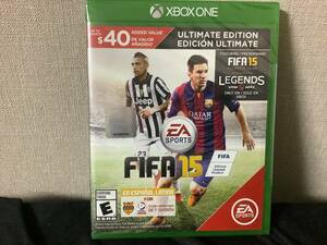 並行輸入　fifa15 ultimate edition x box one 未使用 品未開封