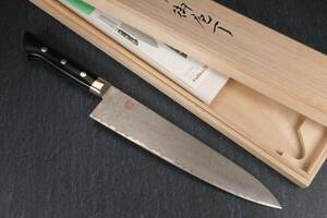 服部刃物 カウリX 牛刀 240 ㎜ KD30 シリーズ　服部唯知郎 作　Hattori Hamono Damascus Kitchen Knife