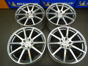 美品！W463A G63　AMG　１０スポーク　9.5J-20+35　5-130 ホイール４本。空気圧センサー付き。G350d、G400dにも。送料も込み！