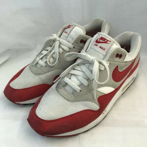 NIKE AIRMAX 1 ANNIVERSARY メンズ スニーカー 908375-103 レッド 表記サイズ：29.0cm [jgg]