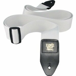 正規品 ERNIE BALL 4036 ギターストラップ ホワイト POLYPRO STRAP WHITE ポリプロ