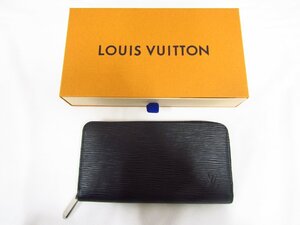 LOUIS VUITTON M61857 ルイヴィトン エピ ジッピーウォレット ノワール BOXつき 保管袋つき 中古品 ★140321