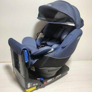 【送料込】アップリカ 綺麗 クルリラ ISOFIX チャイルドシート 新生児～ 回転 ターン クリーニング済 フラディア ディアターン