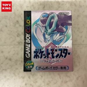 1円〜 GBC ゲームボーイカラー ポケットモンスター クリスタルバージョン