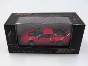 【BEST MODEL】1/43スケール KBK006 Ferrari 512BB 1978 Red【未開封】フェラーリ512BB　レッド